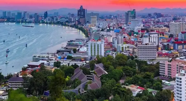 نمای شهر زیبای پاتایا نمای شهر زیبای پاتایا